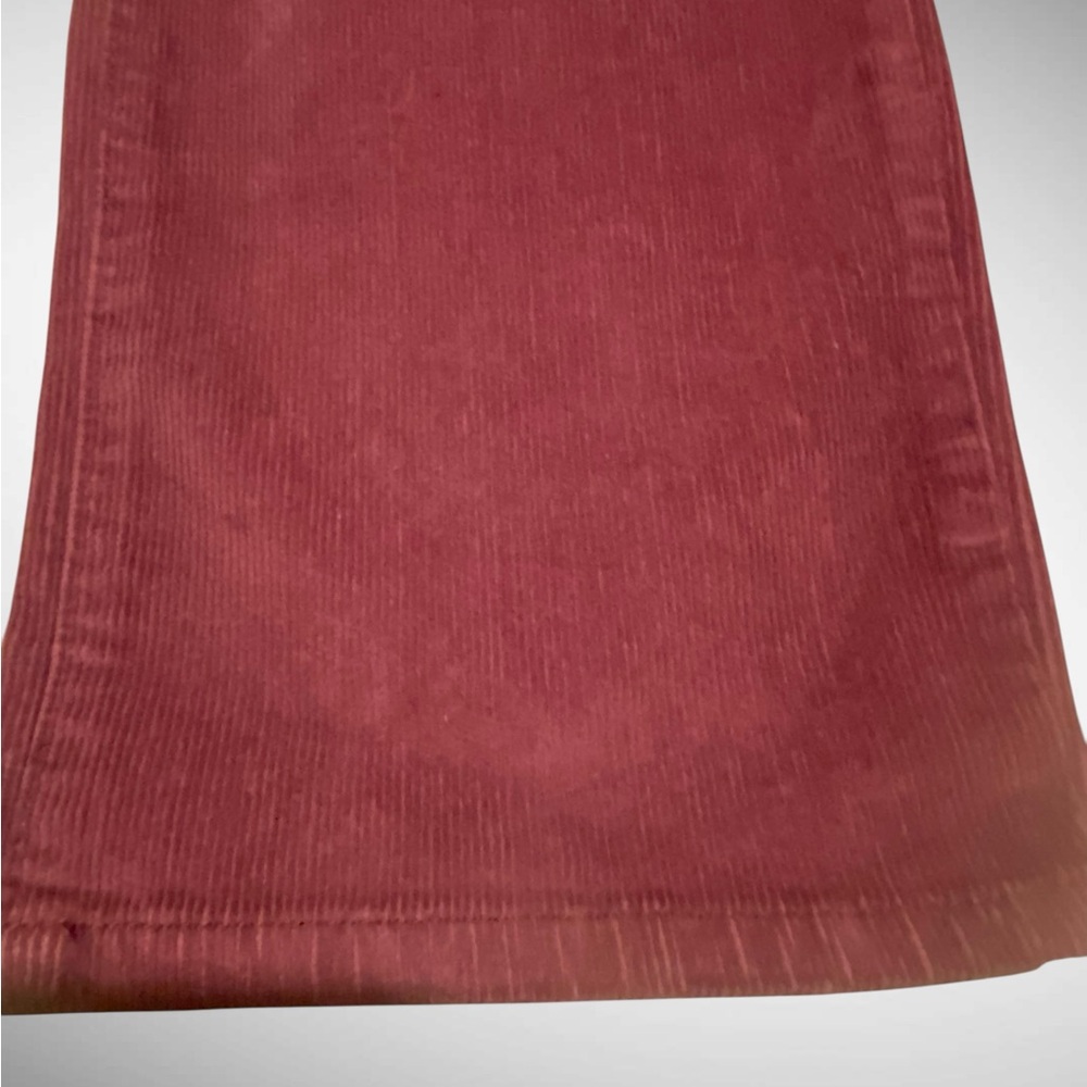 Women’s Corduroy Kenzie jeans The Ella highrise straight in plum NWT size 8/29 - Picture 6 of 9
